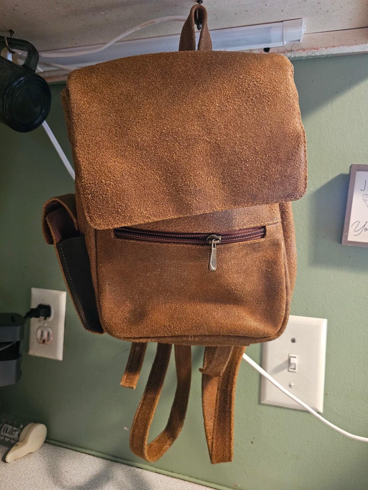 Le Donne Women’s Leather Mini Purse Backpack Style
