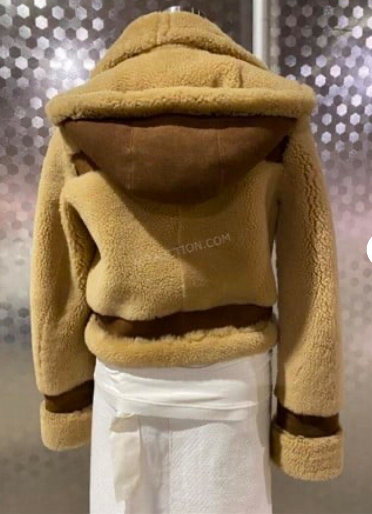 Sherpa Jacket Worn By KRYSTEN RITTER in ORPHAN BLACK ECHOS..