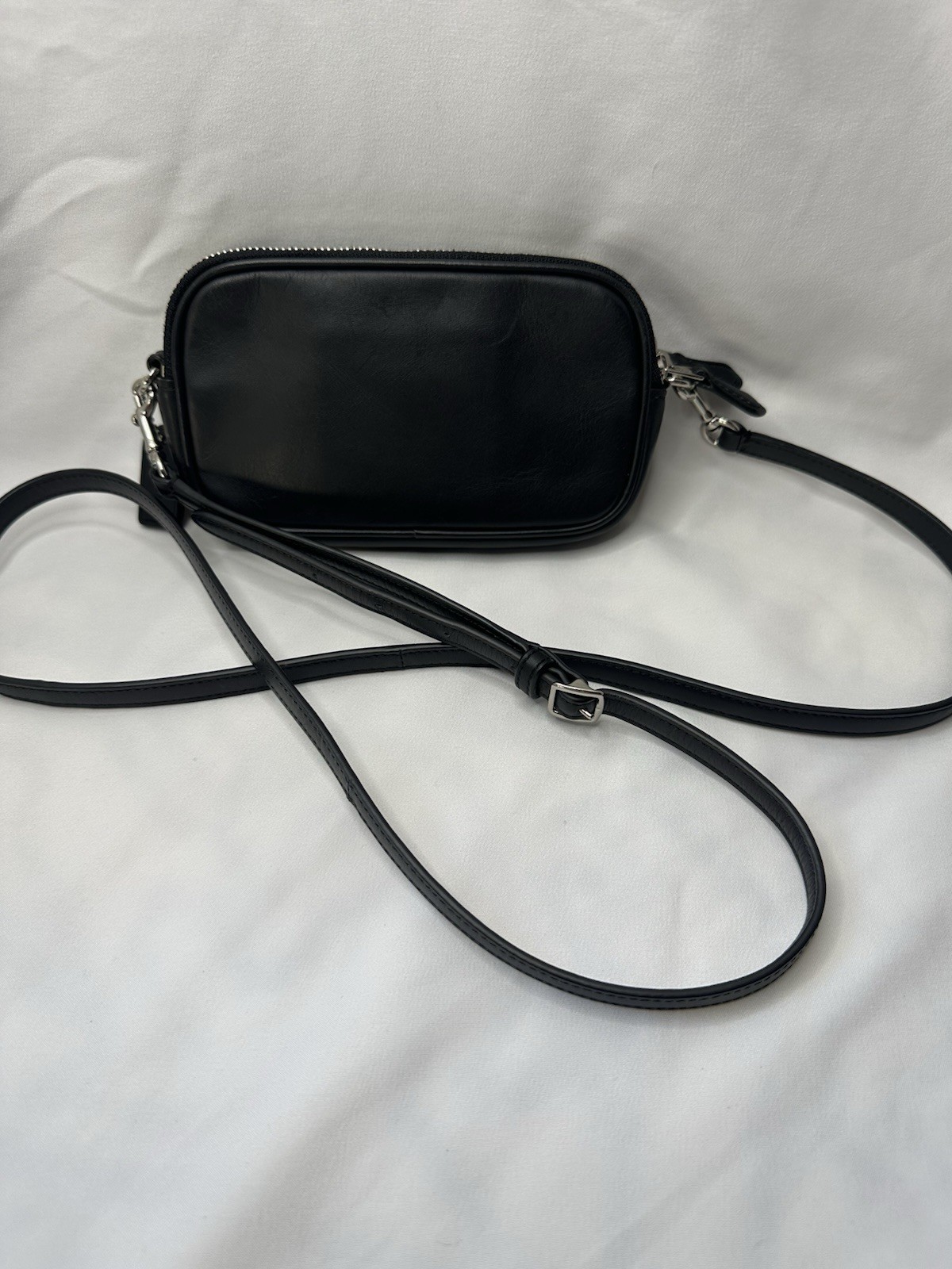 Coach x Peanuts Snoopy Small Black Crossbody