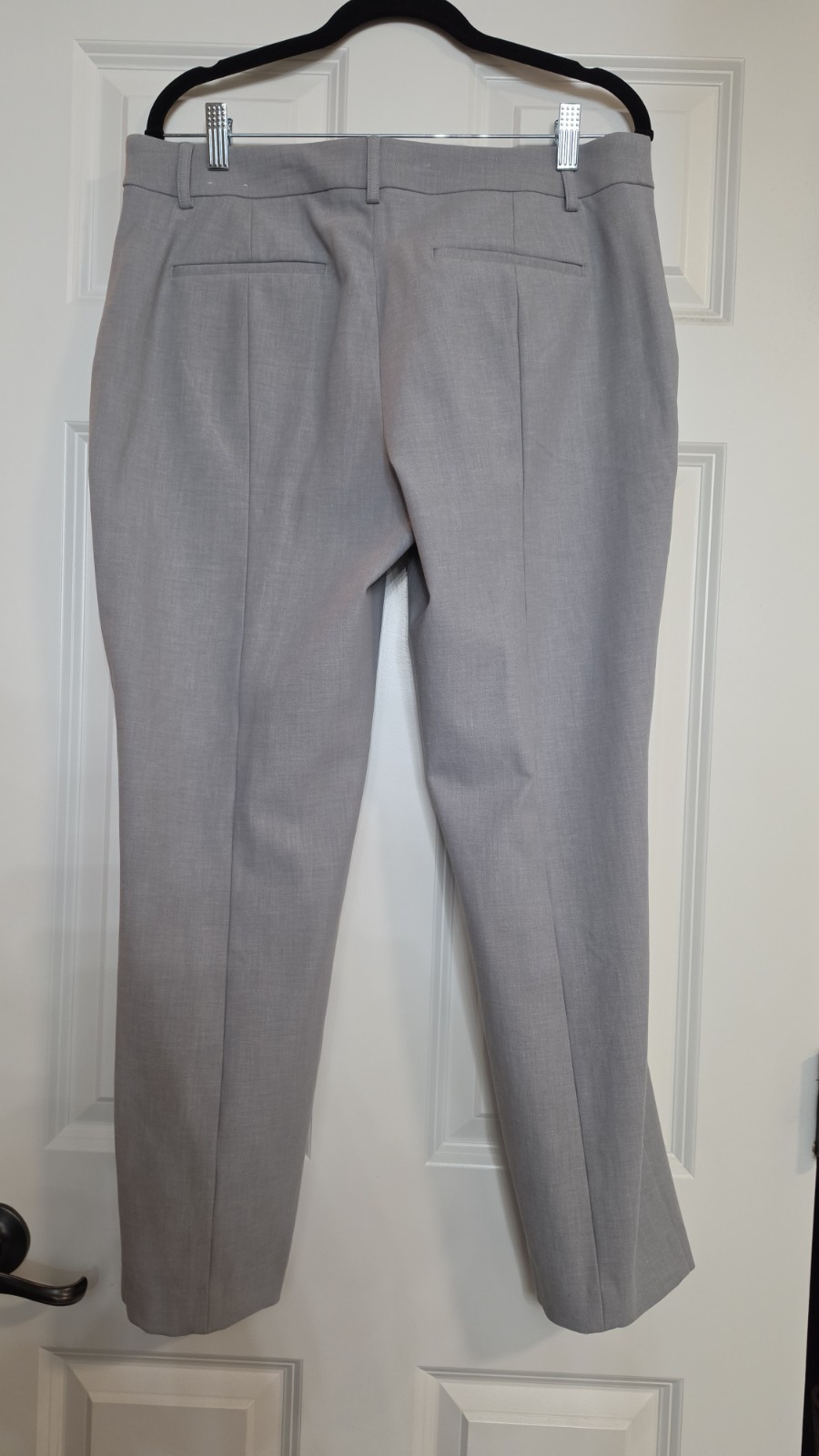 Express Columnist Ankle Pants Women’s 12R Gray Mid Rise Stretch Dress Pants