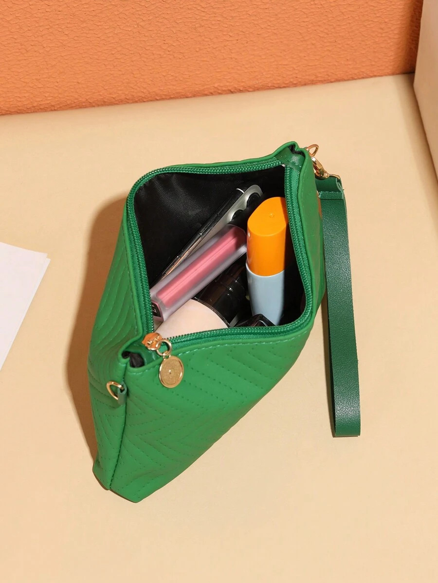 Small Square Bag Women PU Leather Crossbody Chain Purse Casual Shoulder Mini