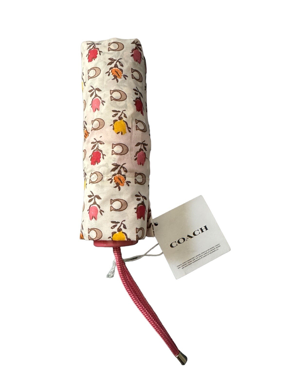 Coach NWT Umbrella Badlands Floral Print