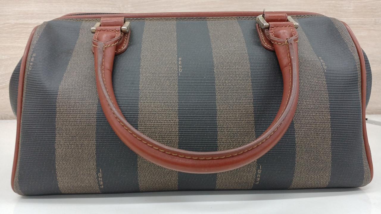 FENDI Pecan Mini Boston Bag 10.6 inch