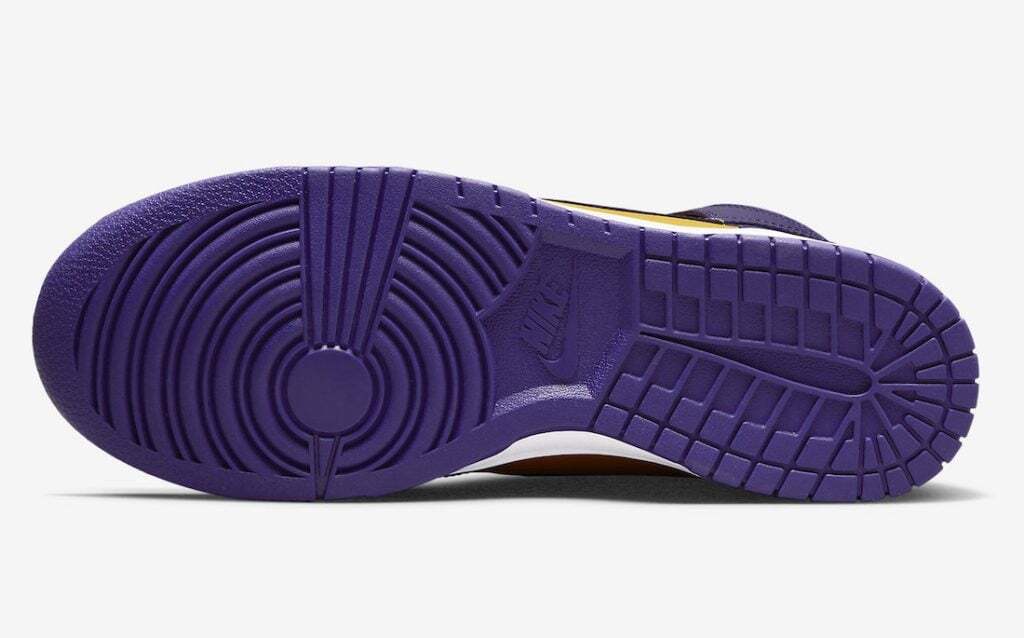 Nike Dunk High Retro Lakers DD1399-500 Yellow Purple Men’s US4-14 NEW