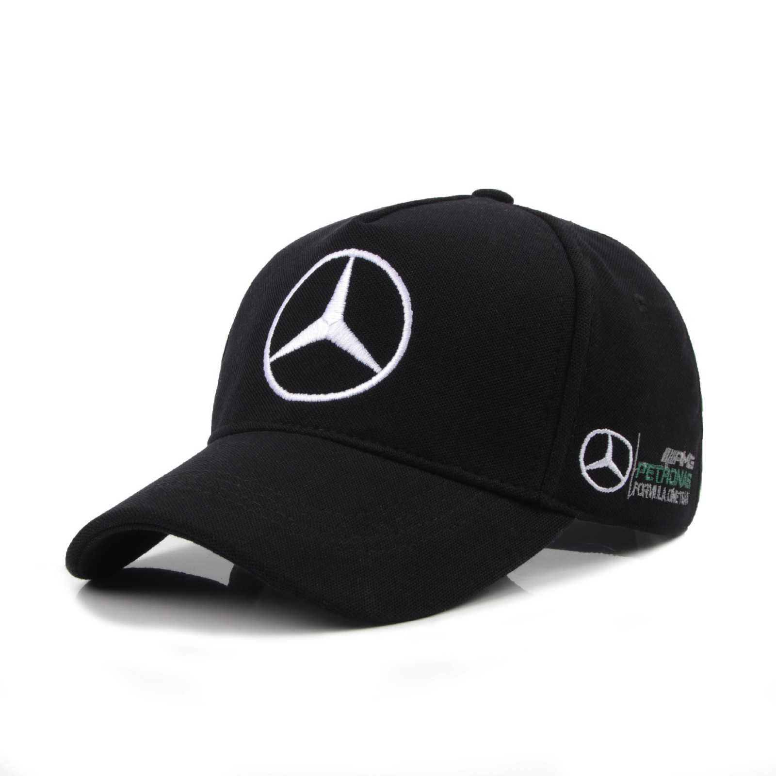 Mercedes-Benz Embroidered Logo hat Baseball cap Golf Hat Adjustable Free Tax