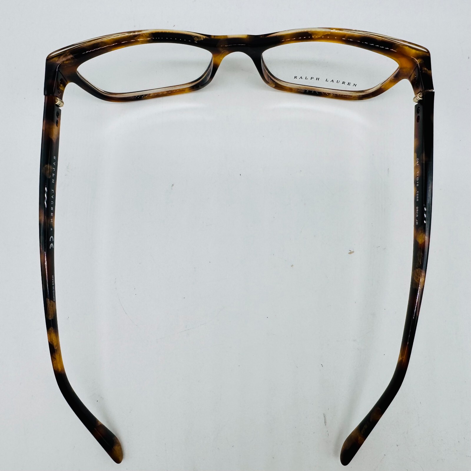 RALPH LAUREN RL 6169 5657 WOMAN EYEGLASSES 51-17-140 mm HAVANA GOLD ORIGINAL