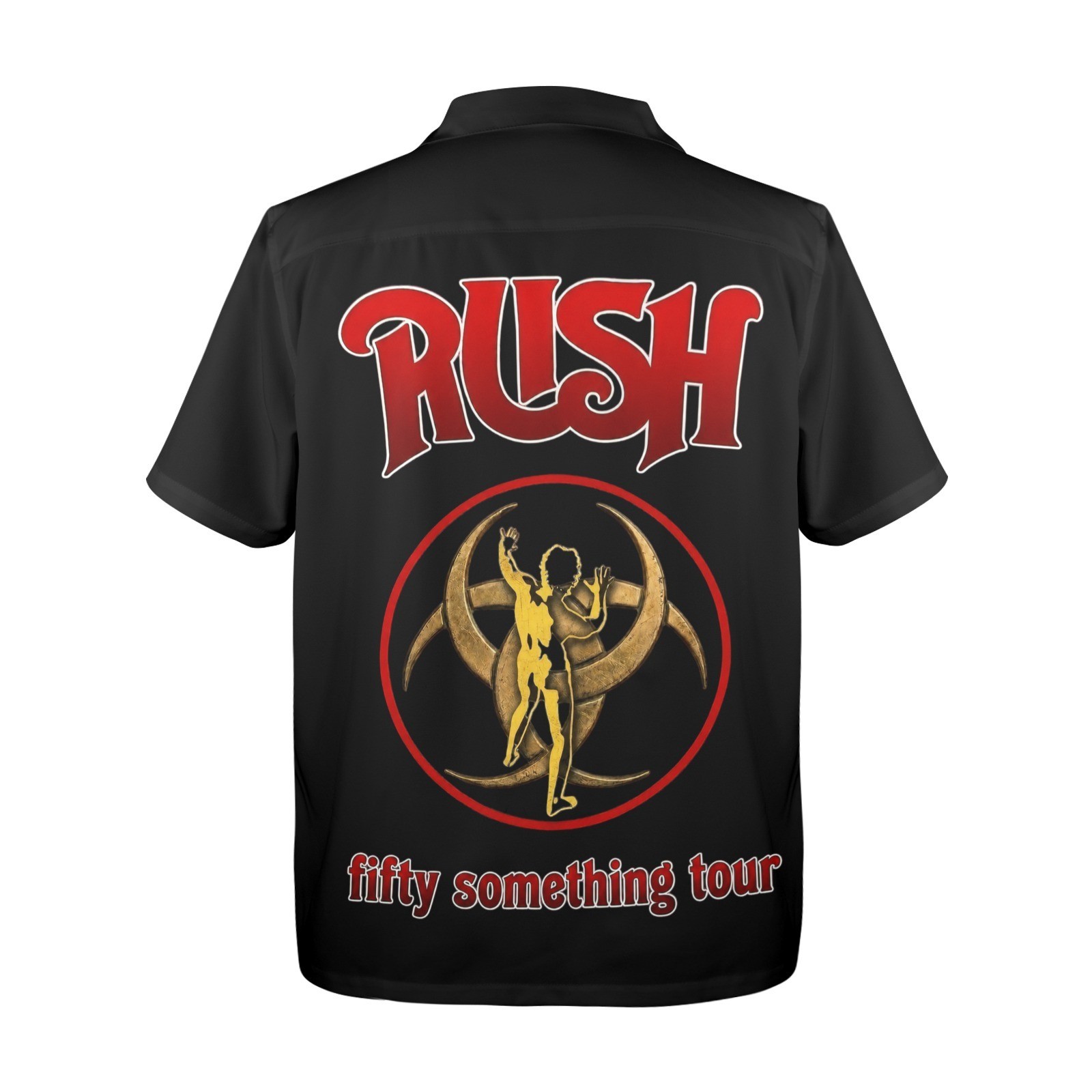 Rush Fifty Something Tour Hawaiian Shirt