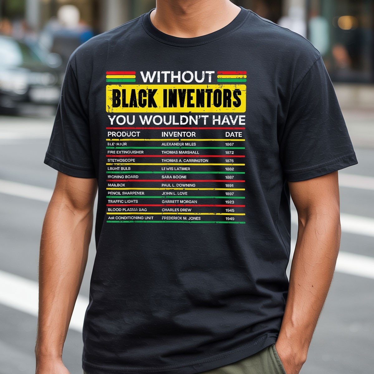 Without Black Inventors History Shirt – Black Excellence Innovation Tee Gift