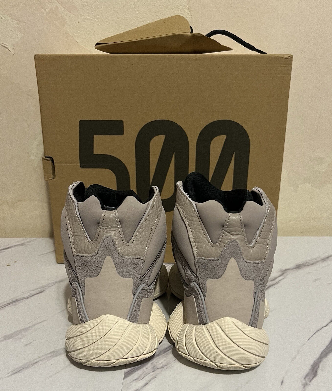 Size 4 – adidas Yeezy 500 High Mist Stone (VNDS) Worn 1 Time Super Clean
