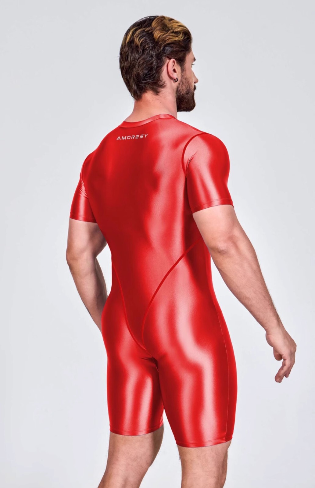 AMORESY Olympus Men’s Tracksuits Jumpsuits Bodysuit Tights Overalls Suits Cyclin