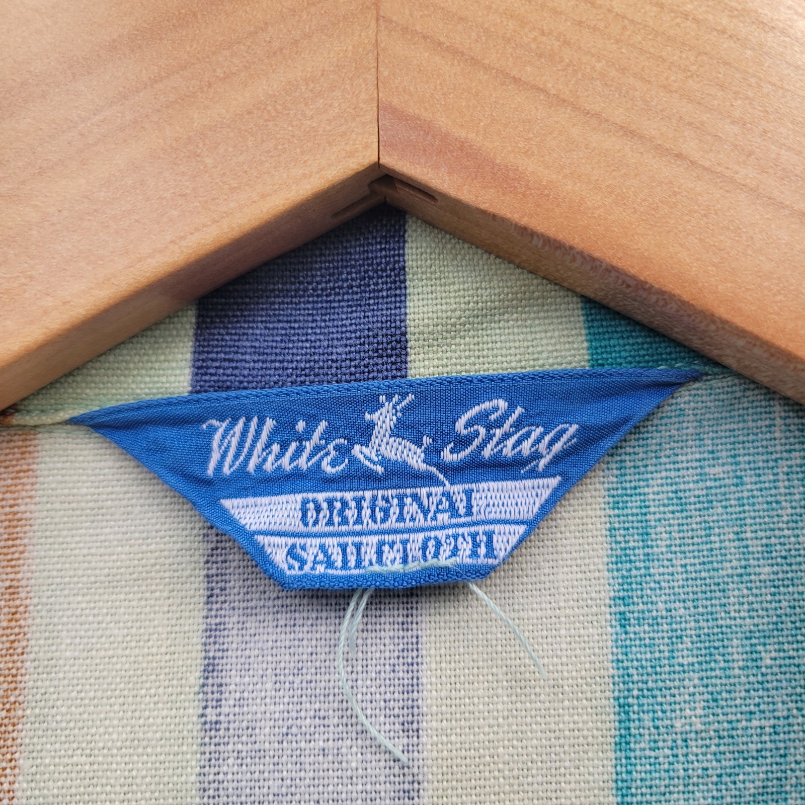 White Stag Original Sailcloth Rare 1950s VTG Women’s Multicolor Striped Blazer