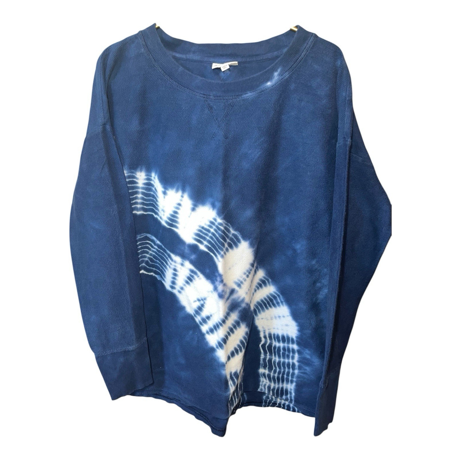 Wonderly Studio Tie-Dye Thermal Pullover – Women’s Size Large | Oversized