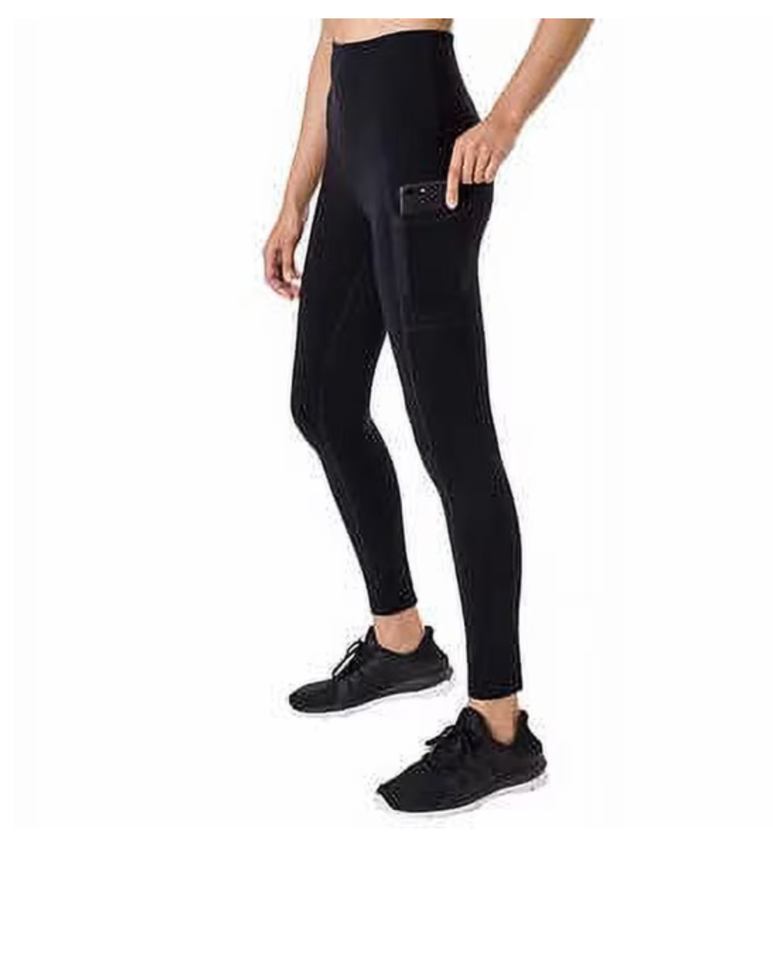 Black ~ Tuff Athletics Ultra Soft Higher Waist Yoga Pant MSRP$48 NWT!