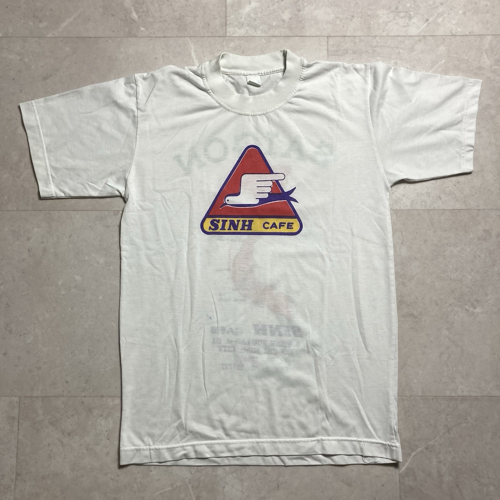 vintage sinh cafe saigon vietnam tee size medium