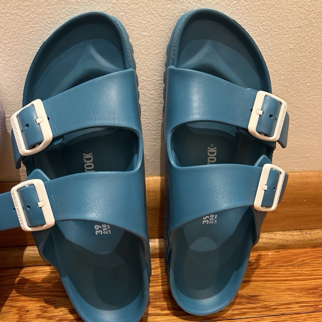 Birkenstock Summer Buckle Strap Arizona Eva Women’s Sandals Size 38-39 (7.5)(8)