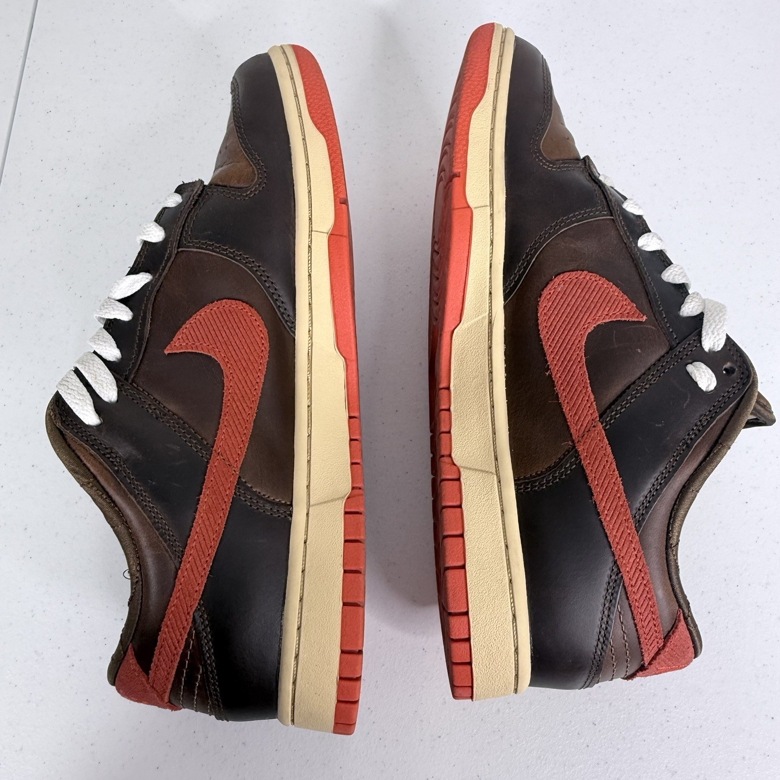 Size 10.5- Nike Dunk Low Light British Brown
