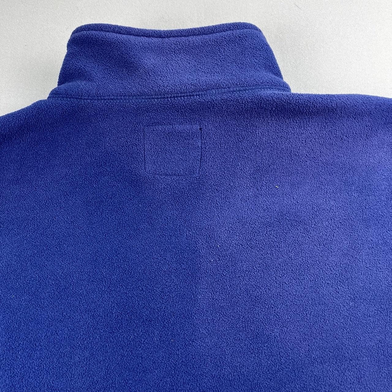 Mercedes-Benz Jacket Mens Large Blue Fleece Full Zip Cars Motorsports Employee