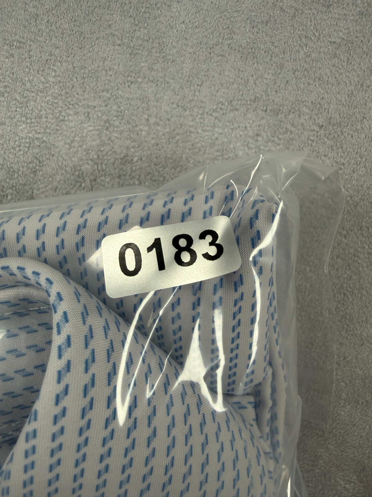 Murano Shirt Men’s L Blue Check Slim Fit Perf Stretch Long Sleeve GOAT monogram