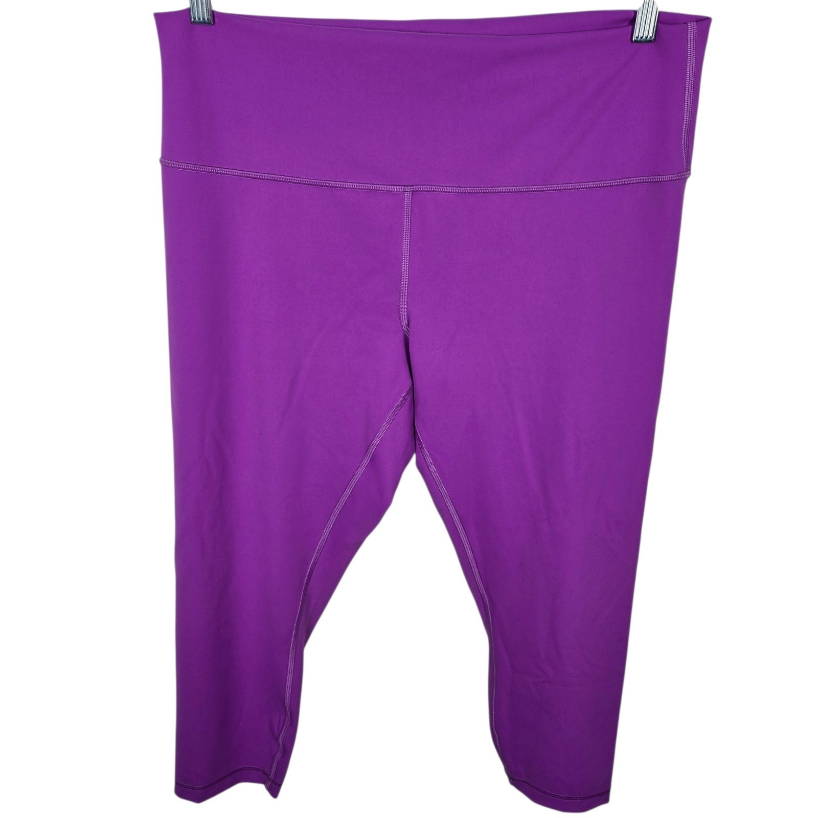 Lululemon Align 23″ Purple High Rise Cropped Leggings Womens Size 16