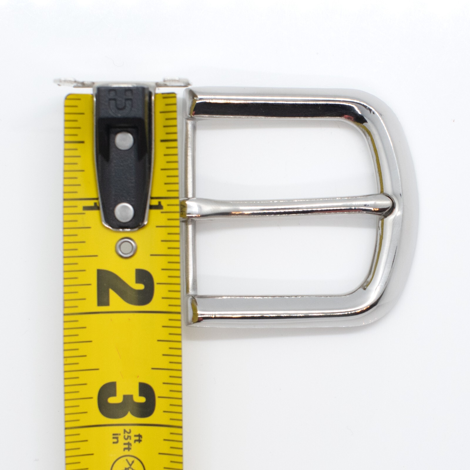 1.5″ (38mm) Stainless Steel Heavy Duty D-Shape Belt Buckle – Hypoallergenic