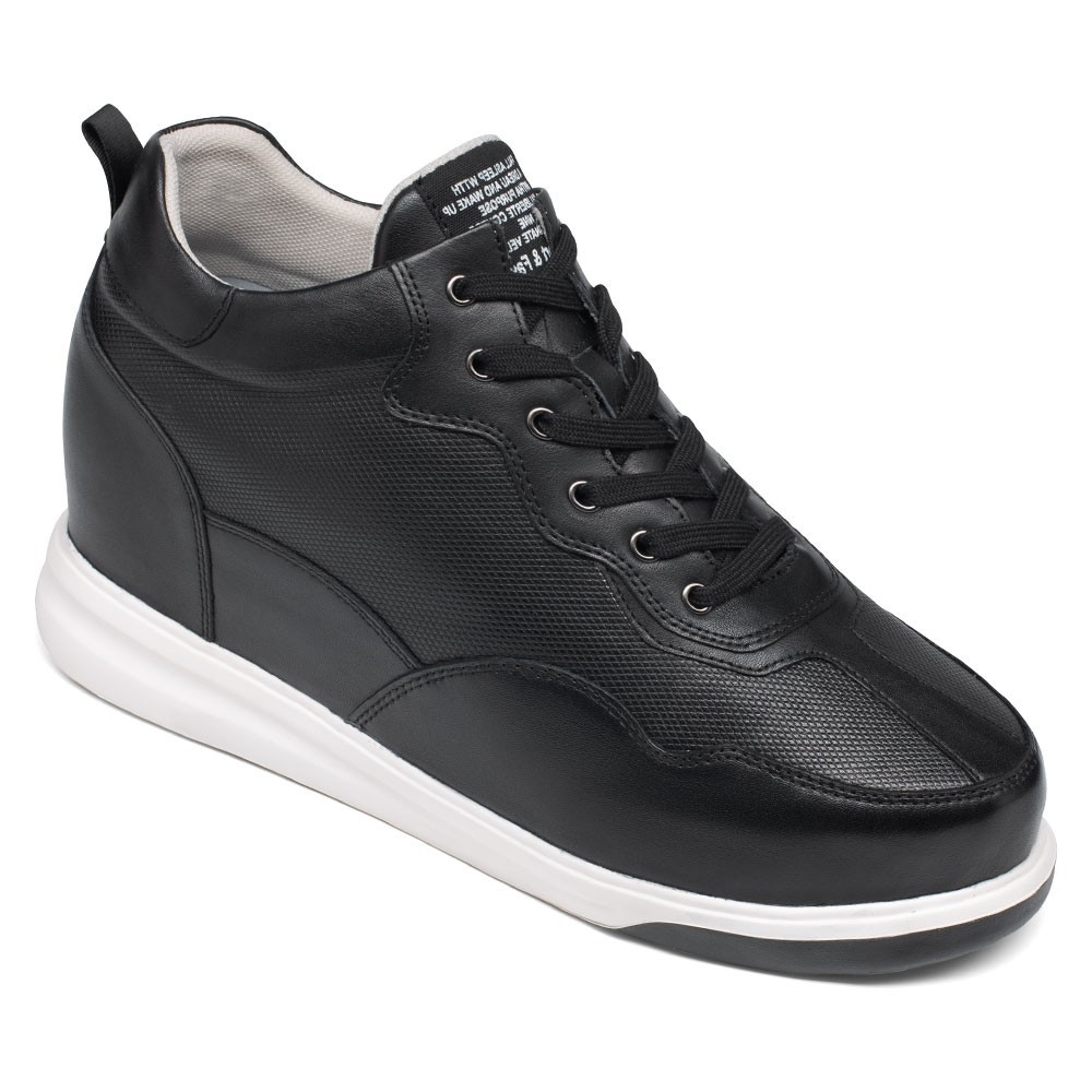 us6.5 CHAMARIPA 11cm/4.3″ elevator shoes men Height Increase high top sneaker