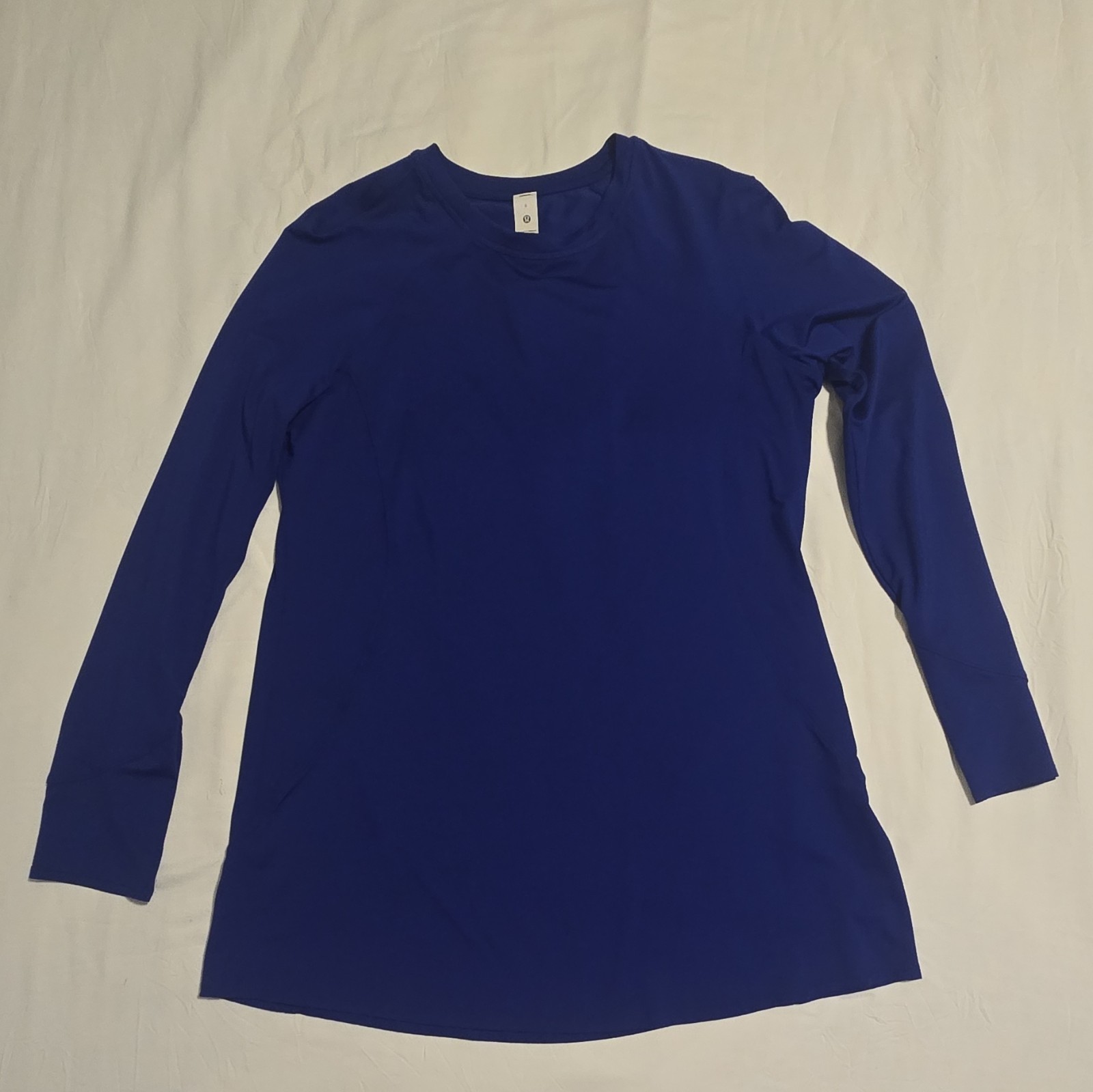 Lululemon Abrasion-Resistant High-Coverage Long-Sleeve Shirt Larkspur Size 6