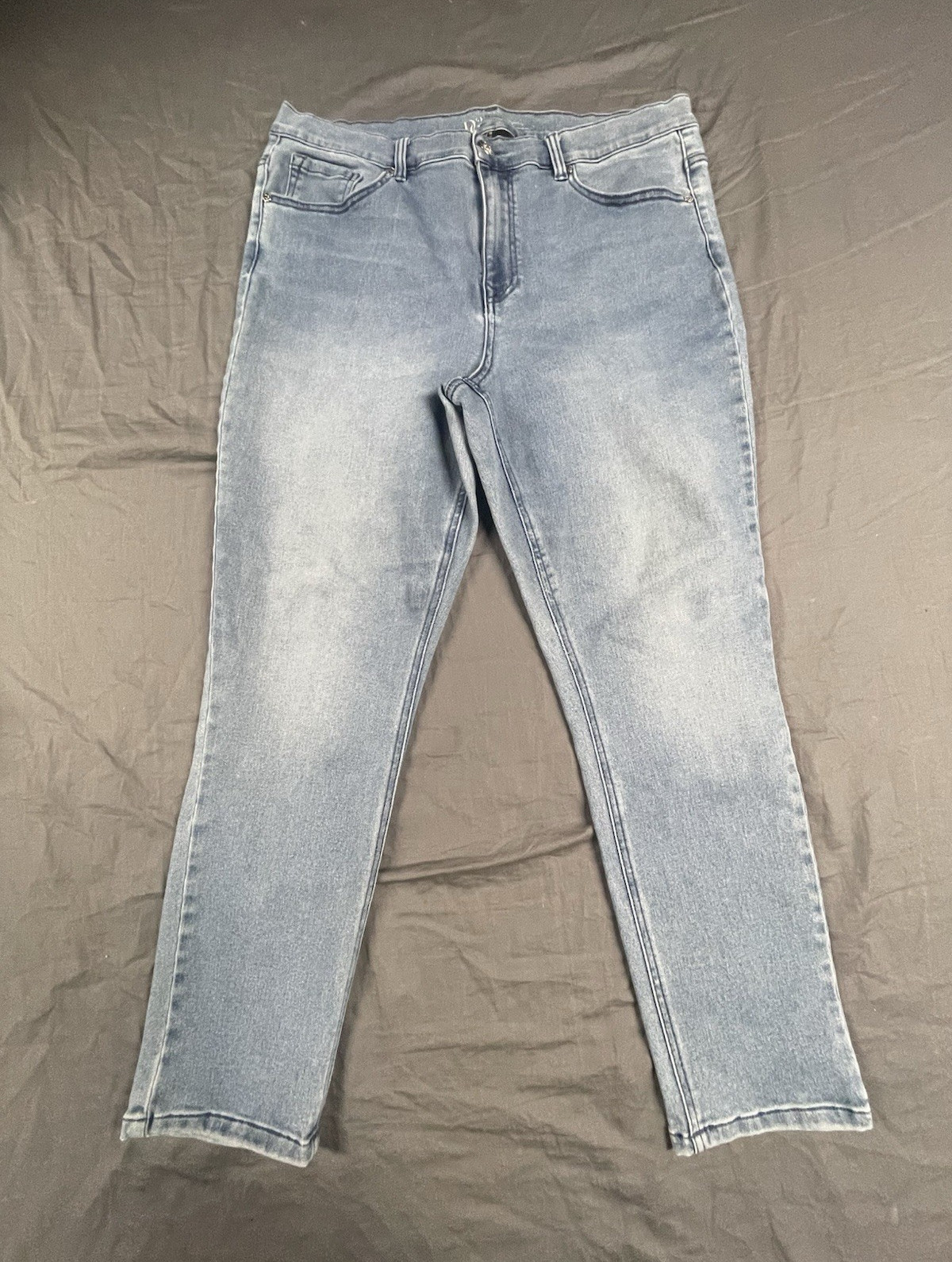 D. Jeans Women’s Light Wash Blue Skinny Jeans Slim Fit Stretch 5-Pocket 16PW