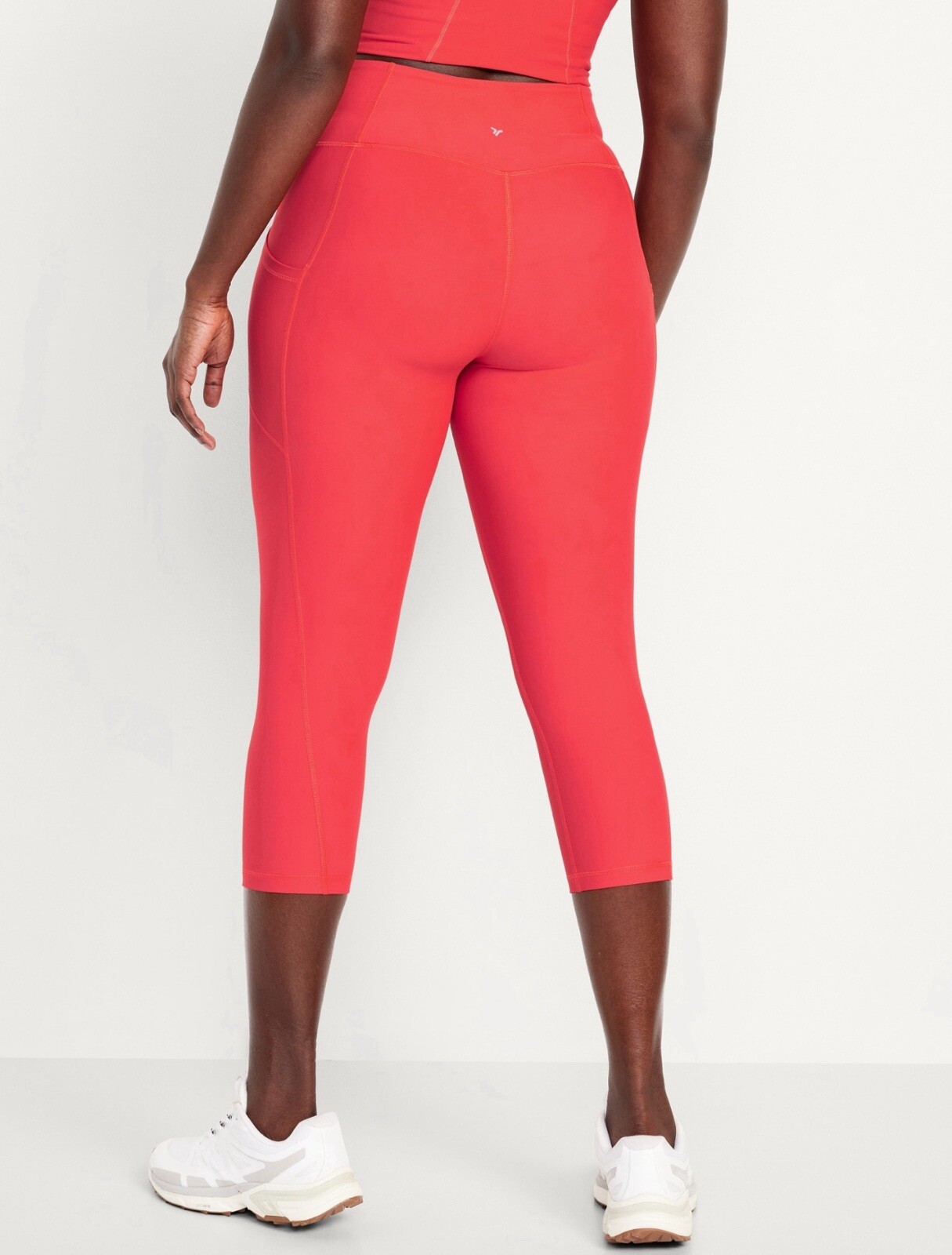 Old Navy Women’s Size XS ~ High-Waisted PowerSoft Side-Pocket Crop Leggings