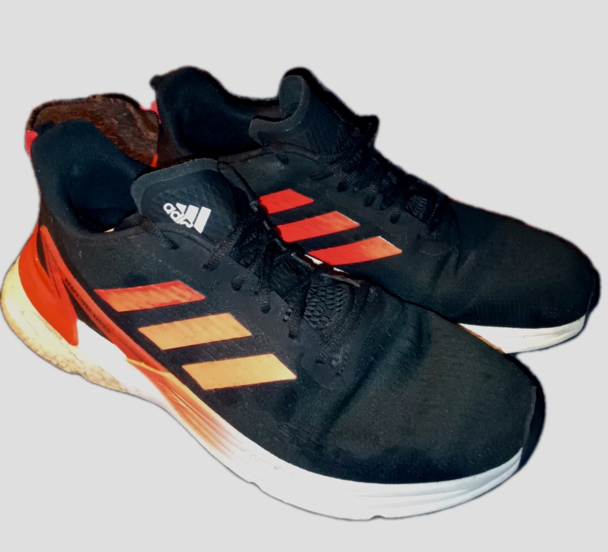 Adidas Men’s Response Super Boost Black/Orange Running Shoes size 11.5 FZ1975