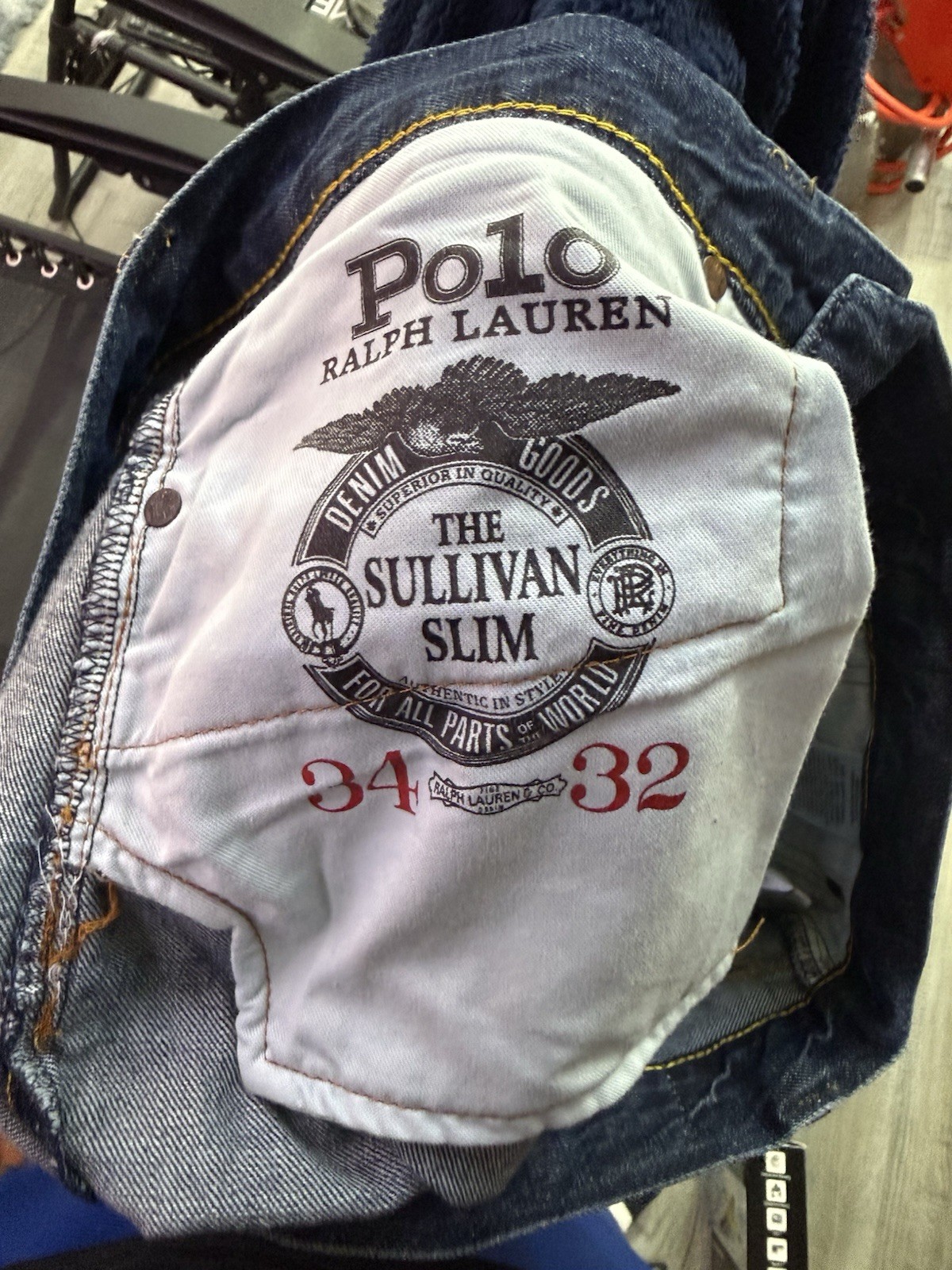 Polo Ralph Lauren Sullivan Slim Jeans 34×32
