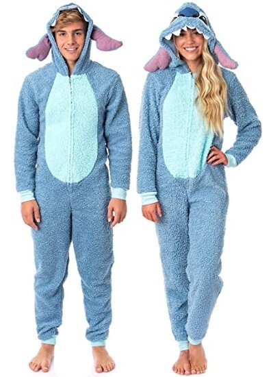 Official Disney Lilo & Stitch Romper Lounger Union Suit Onesie0 Kigurumi Costume
