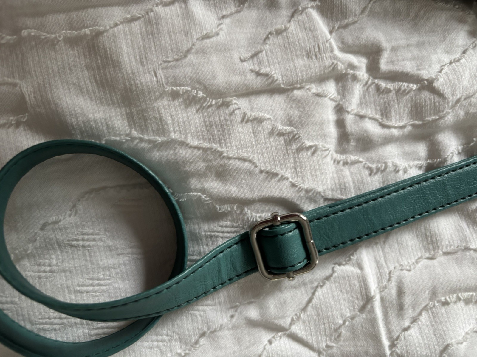 Teal Vintage Purse Relic By Fossil Evie Vegan Leather