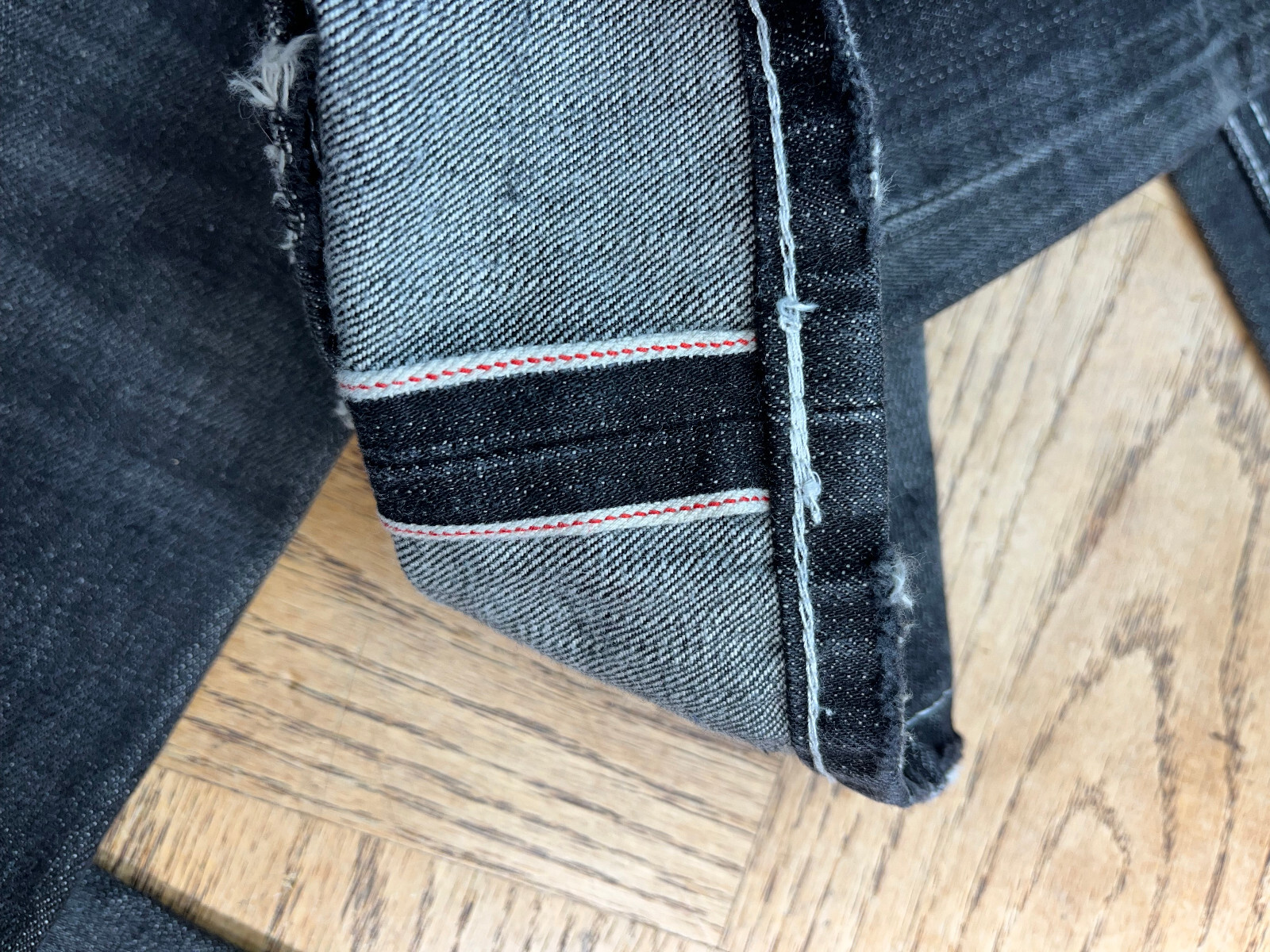 Sexy Diamond Selvedge Denim Vintage 30 x 32 Japanese Street Wear Patches