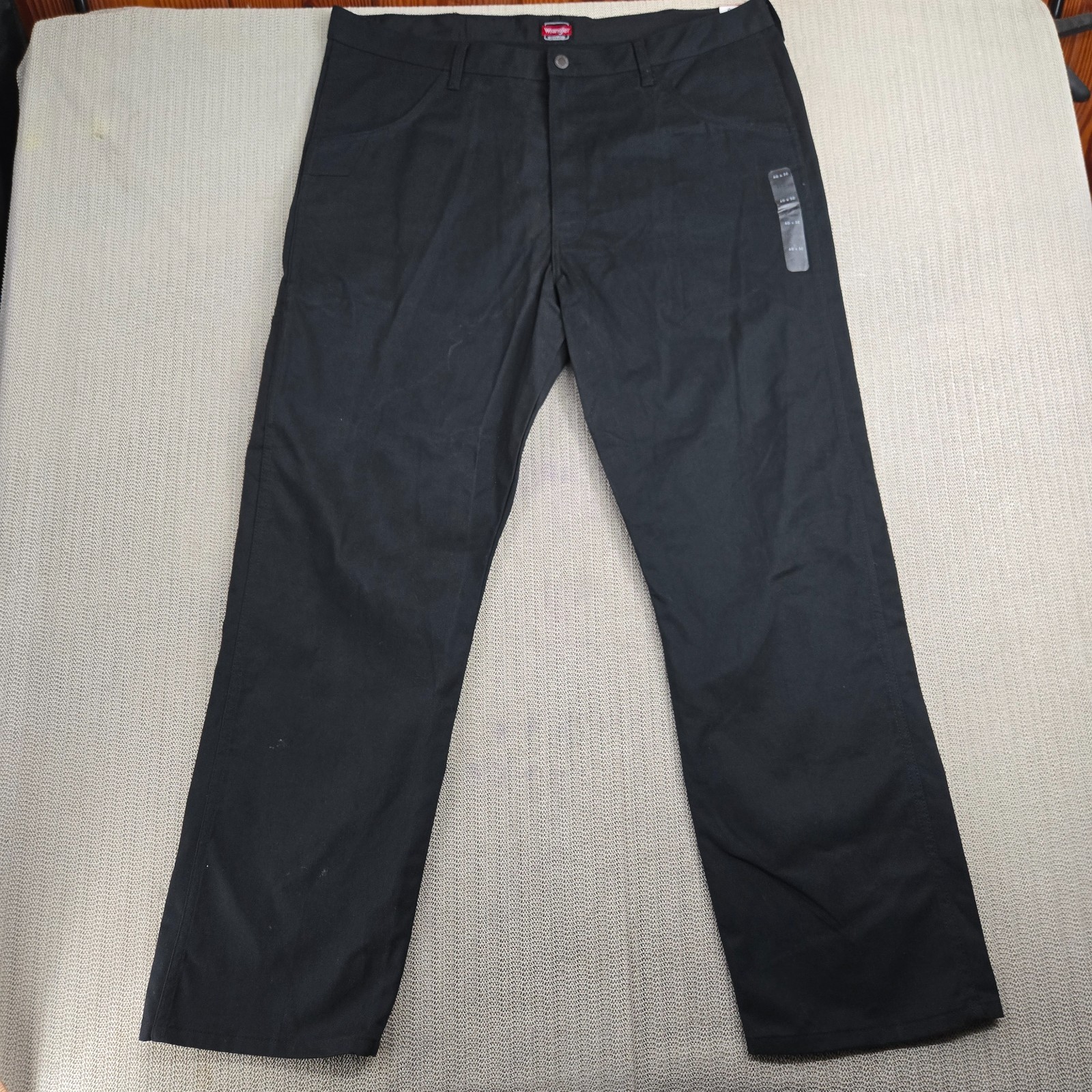 Wrangler Pants Mens 40×32 Black RIGGS Workwear Relaxed Fit Carpenter Utility