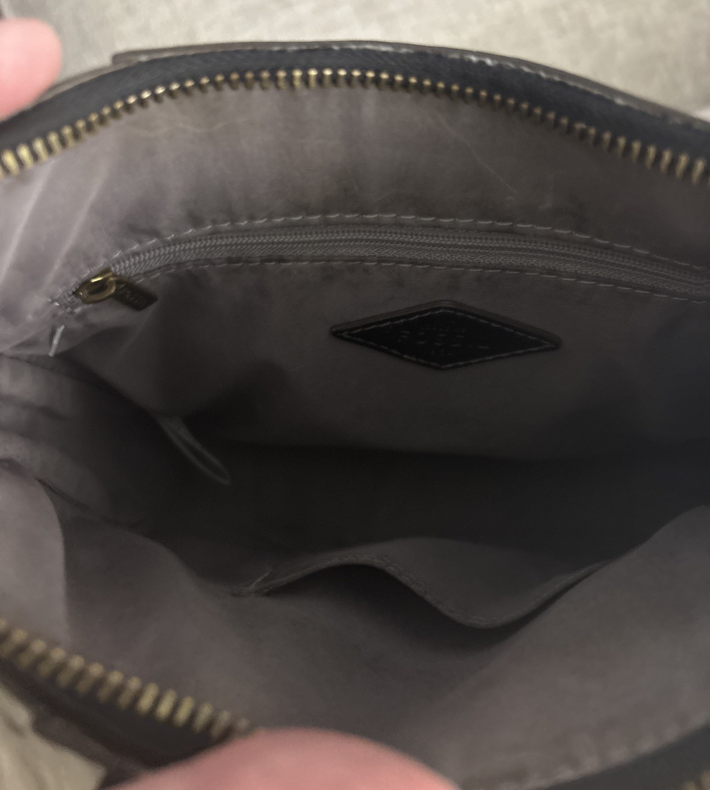 Fossil Talia Crossbody Shoulder Bag Black Leather SHB27930
