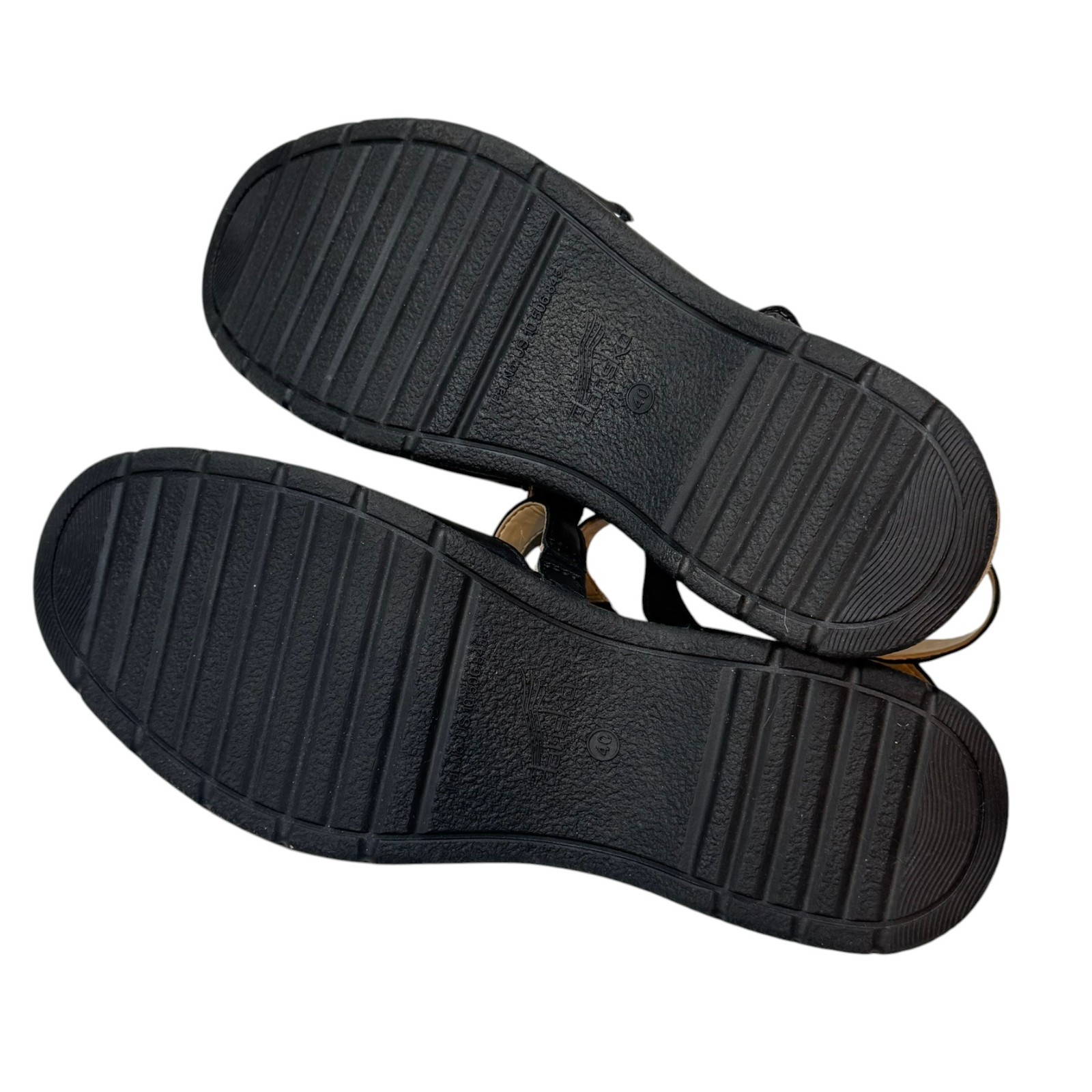 Dansko Women’s Rissa Closed Toe Nappa Leather Sandal Clog Black Size 40 9.5-10