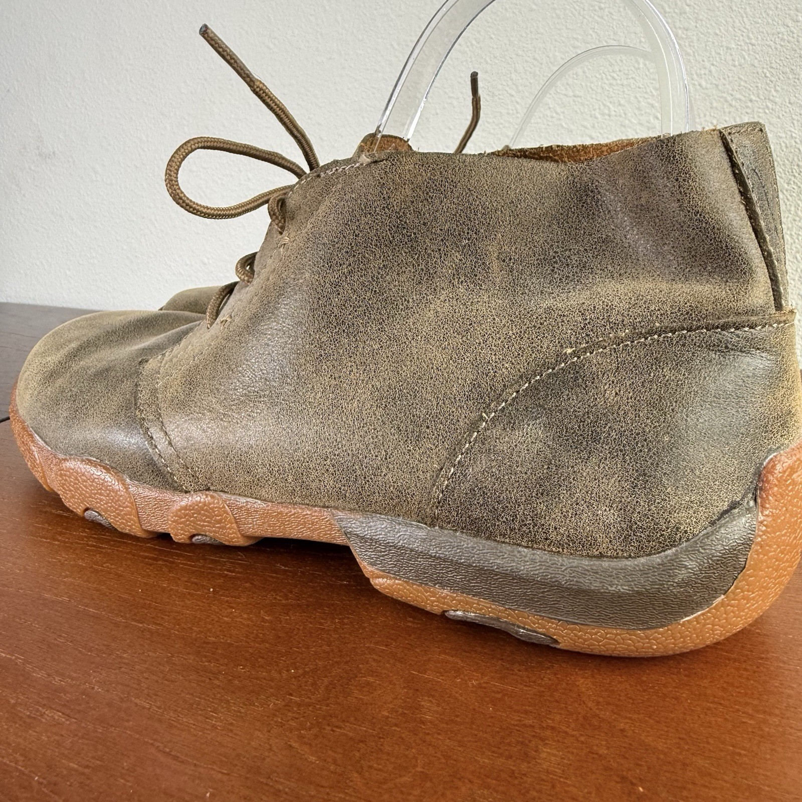 Twisted X Men’s Chukka Driving Mocs MDM0011 Leather Men’s 8.5 Brown Excellent