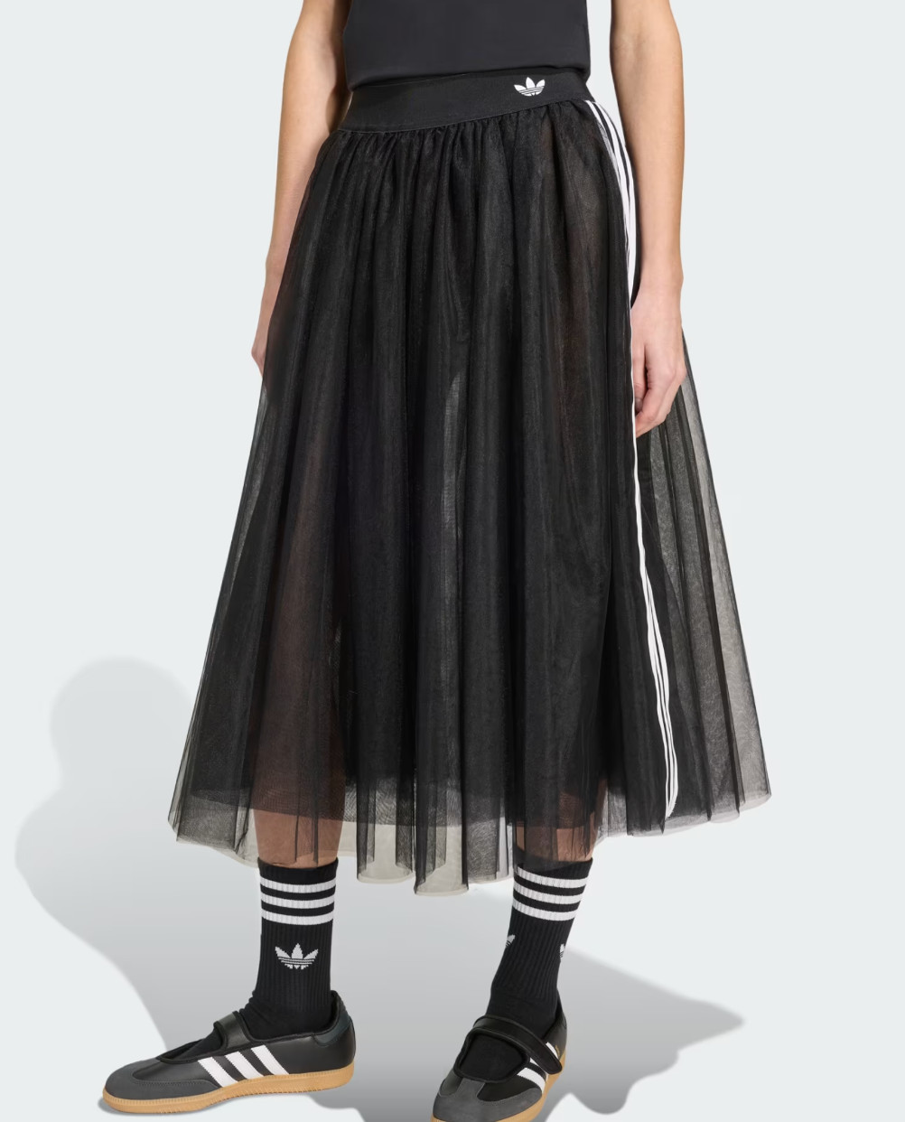 adidas Originals Tulle Skirt Women’s Lifestyle Casual Dress AsiaFit NWT KS6563