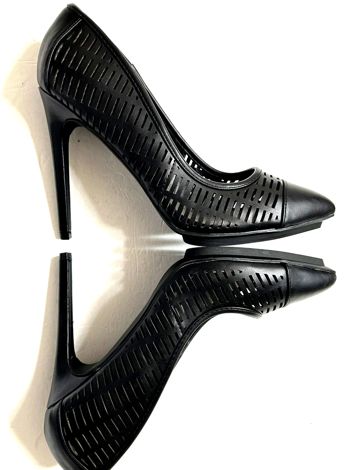 Michael Antonio 4 3/4″ High Size 10 Black Manmade NWOB Women’s Heels