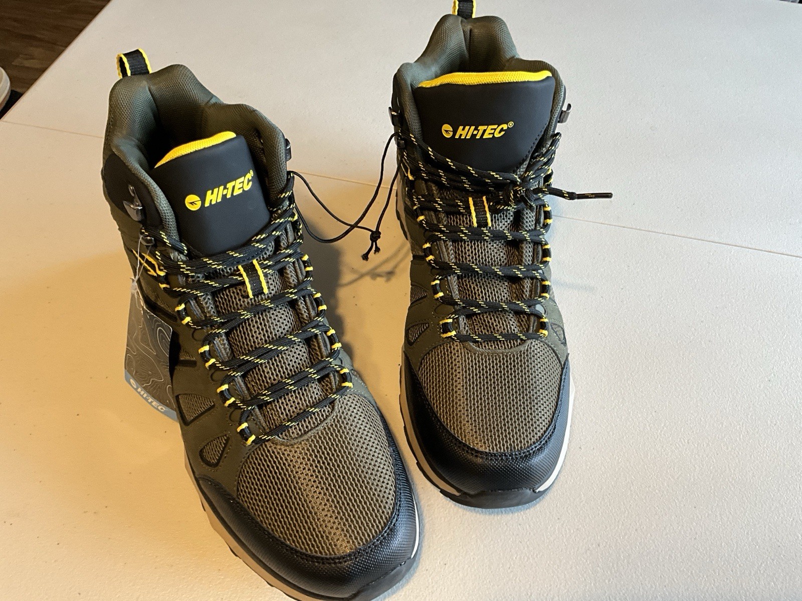 HI-TECH Valley Geo Mid Hiking Boots CH80293M-GBY Men’s Size 13M
