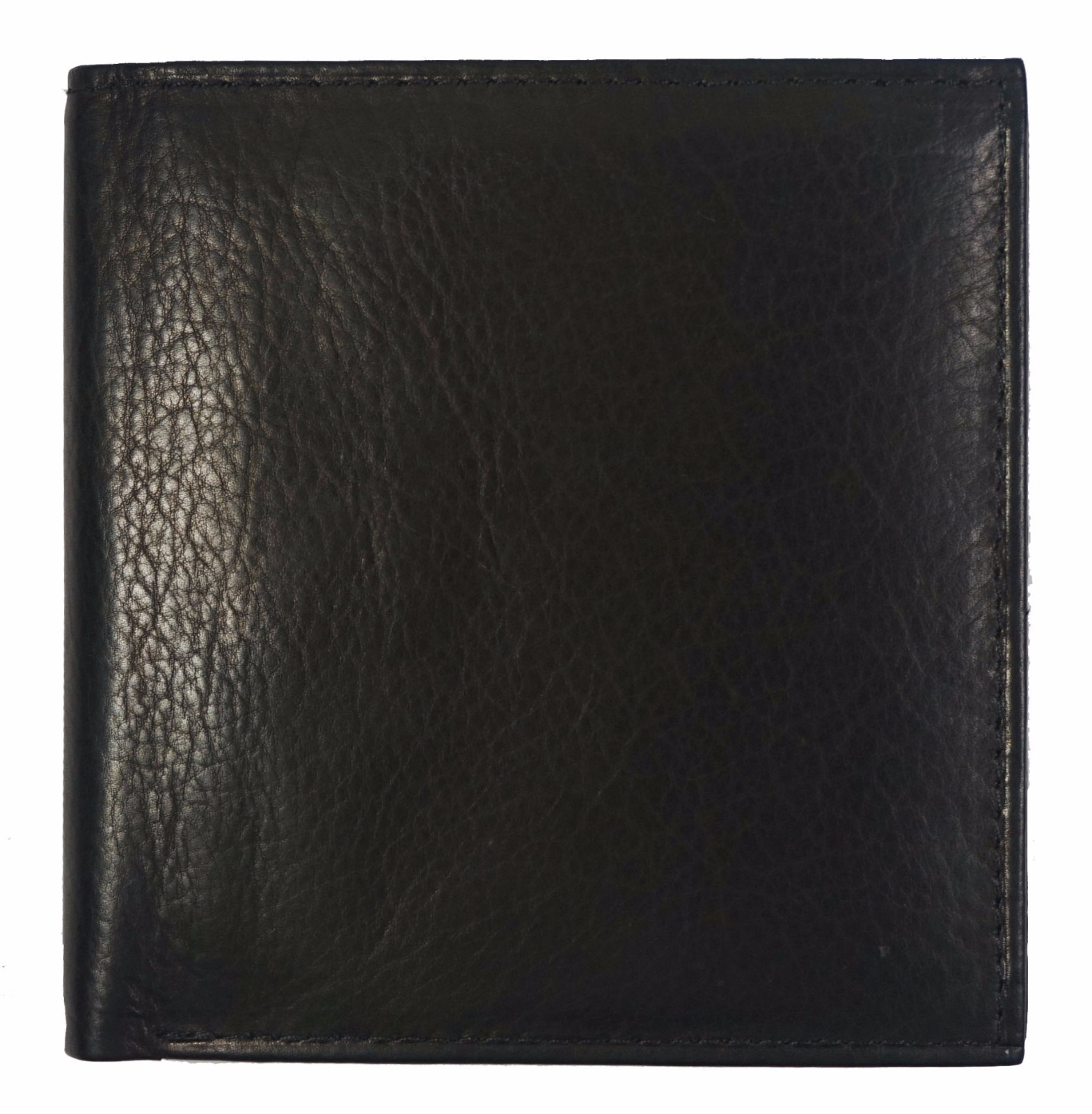 Men’s Genuine Leather Bifold Wallet Slim Hipster Cowhide Credit Card and ID New
