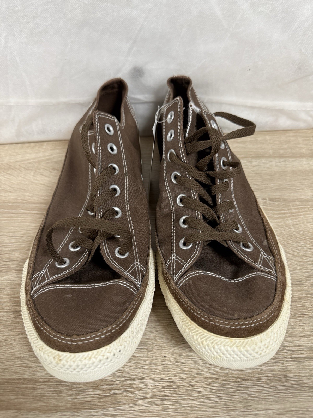 Vintage Converse All Star Chuck Taylor Brown Low Top Size US 13