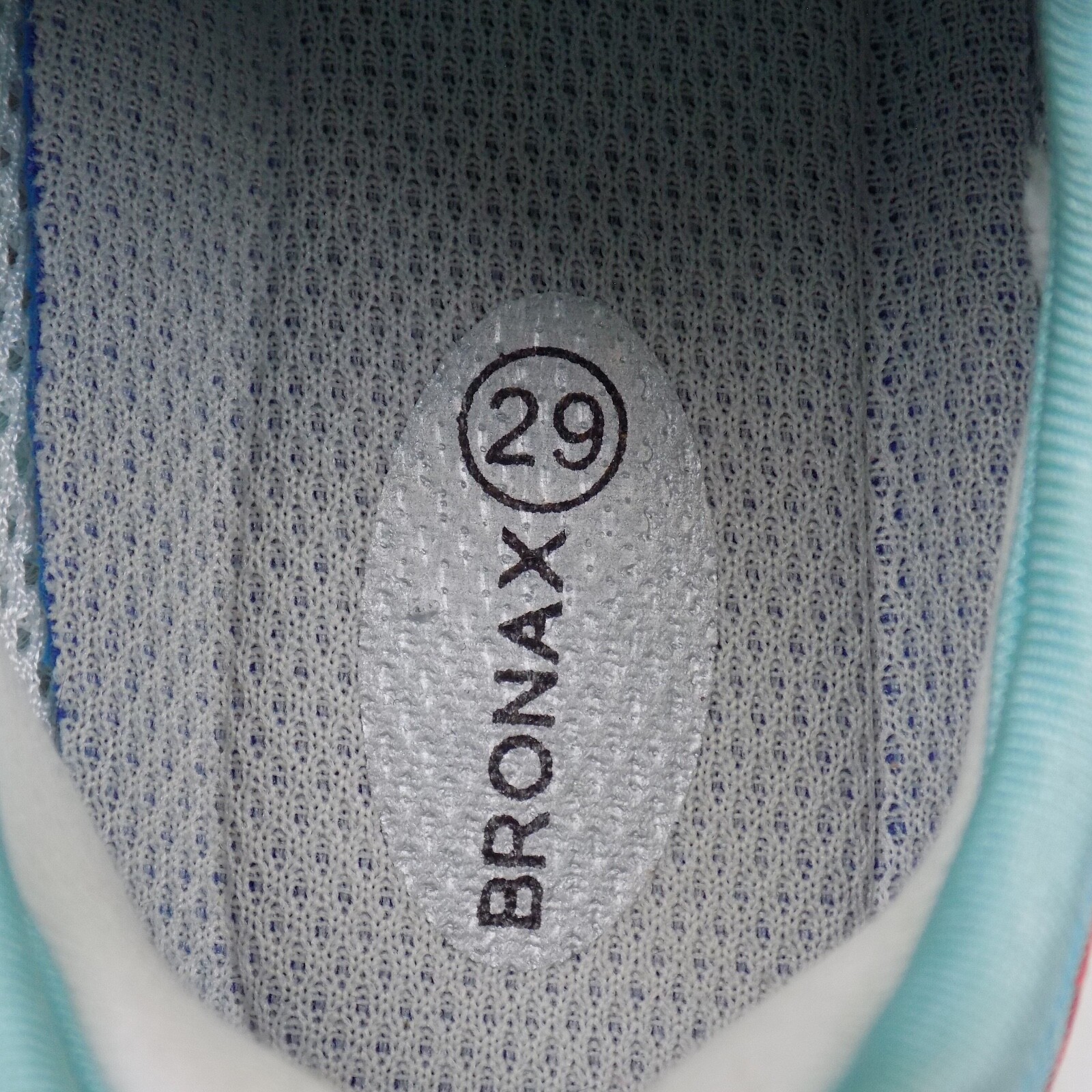 NEW! BRONAX Little Boys Lightweight Graffiti Personality Sneakers Size 11.5 K