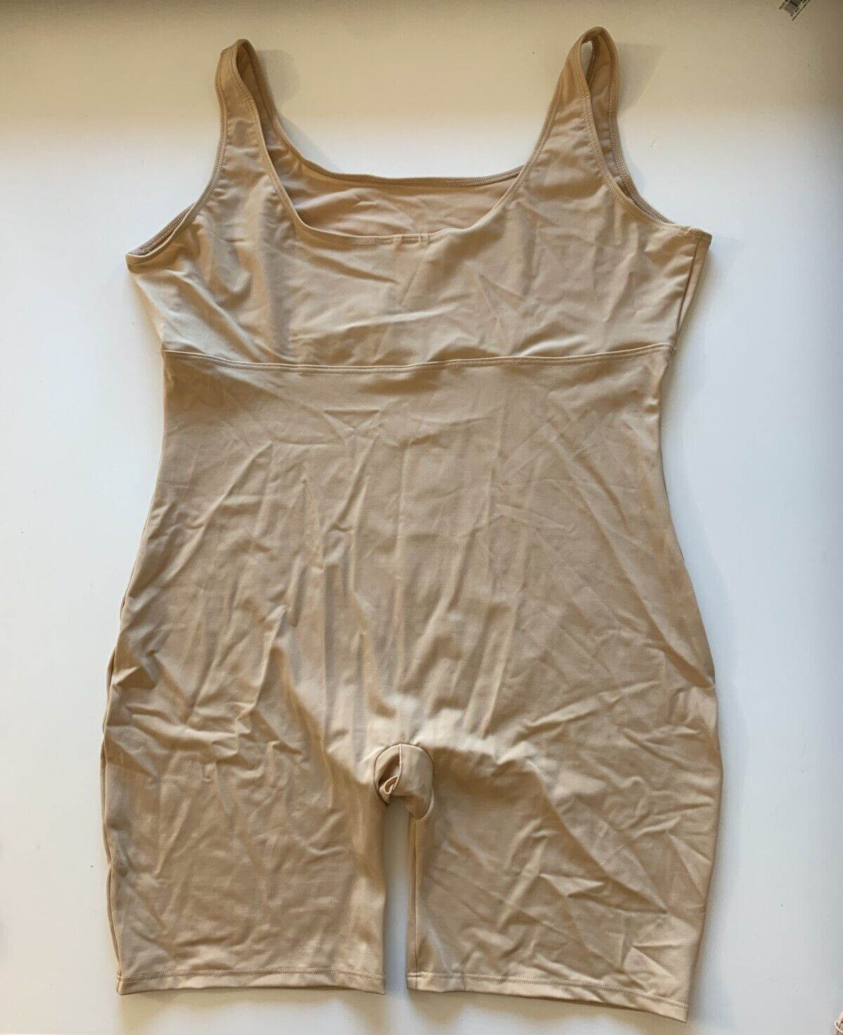 NEW! InstantFigure Sz 2X Firm Control Shaping Mid-Thigh Tank Bodysuit WB40061