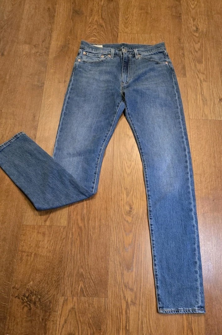Levi’s 512 Slim Taper Jeans Men’s 32×30 Blue Medium Wash Denim EUC