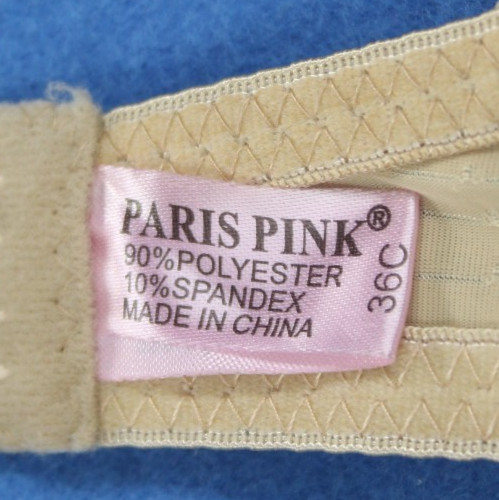 Paris Pink Jones NY Underwire Lined T-shirt Bra Lot Size 36C #H8223
