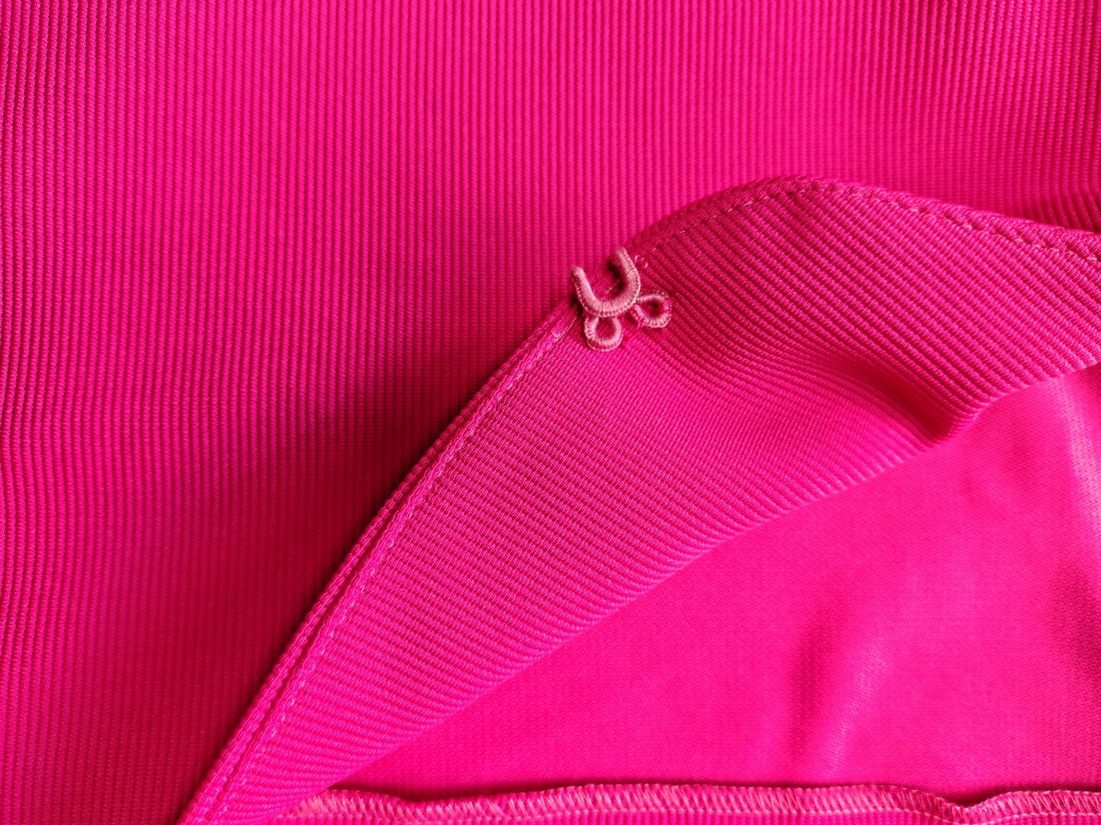 Armani Collezioni Hot Pink Ribbed Blazer Jacket Made in Italy Size IT 46 UK 14