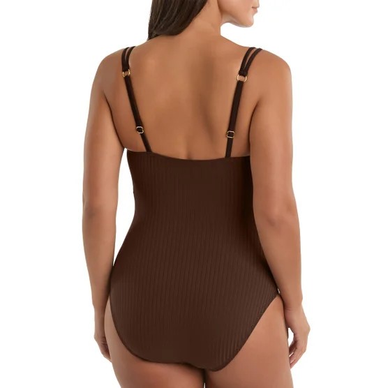 Ellen Tracy Women’s One-Piece Swimsuit
