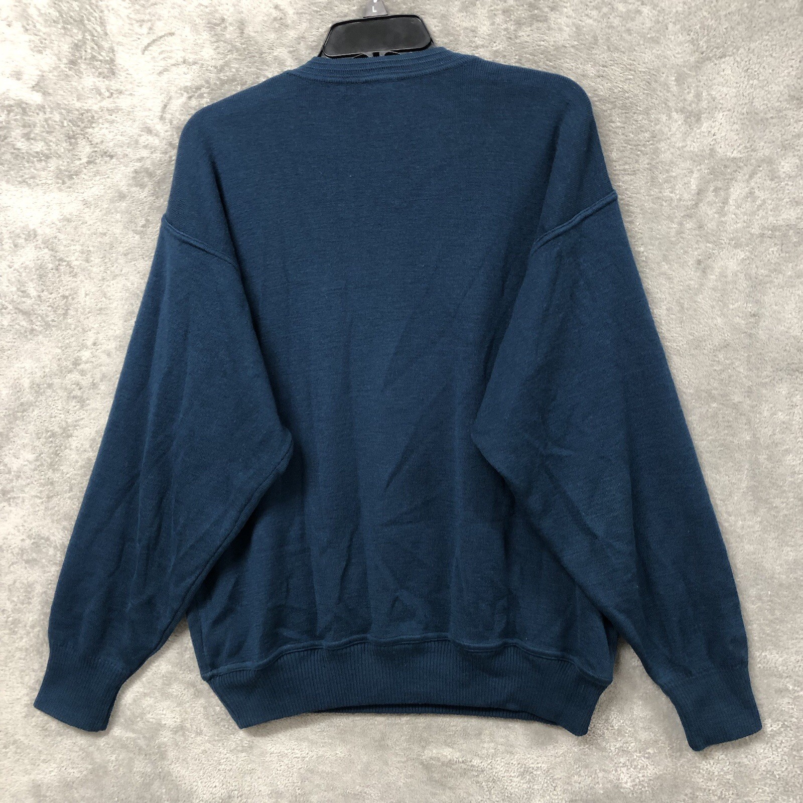 Roberto Sarto Knit Sweater Size 50/Large Chest 44 in V-Neck Mens Made In italy