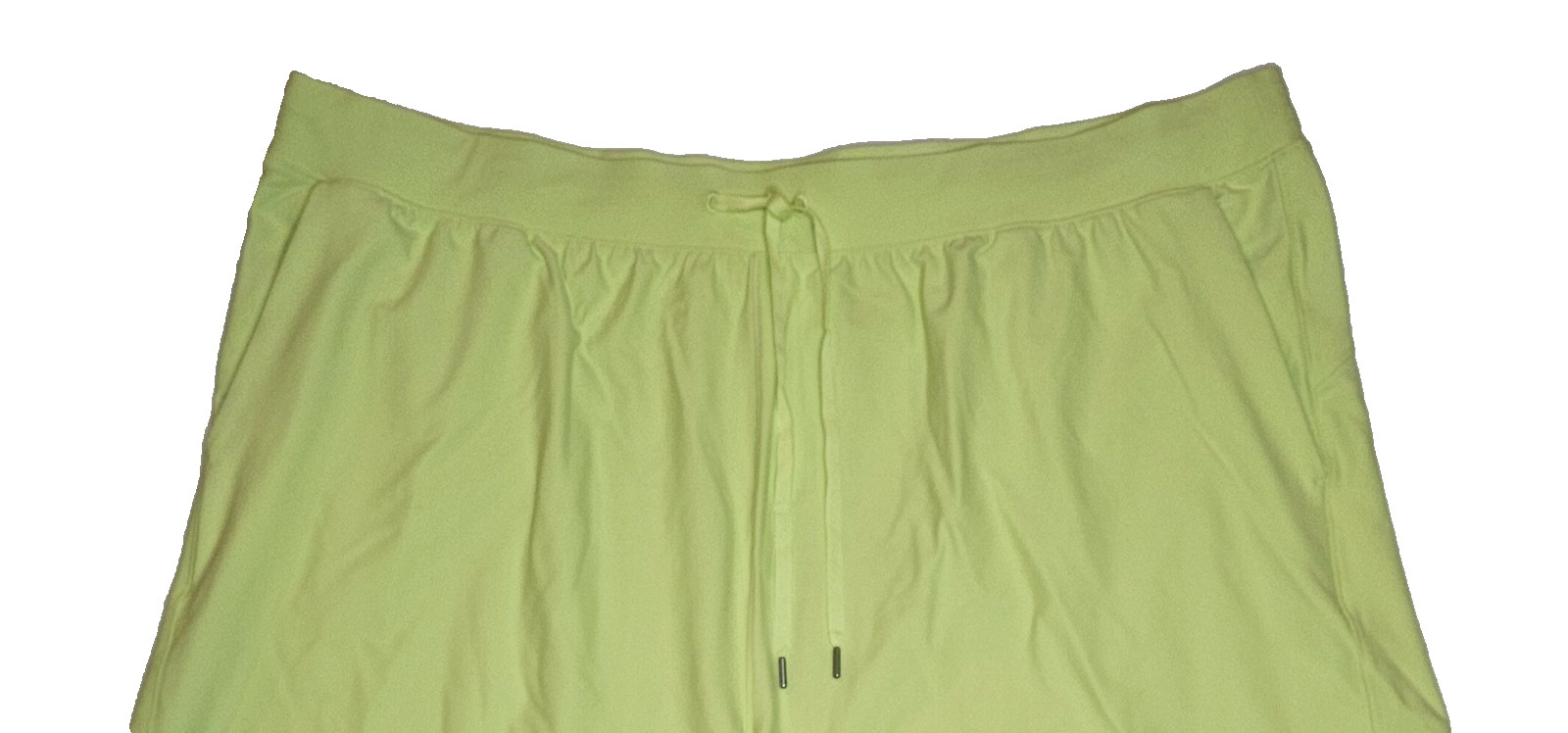 Old Navy Women Plus Active Shorts Lime 3.5″ Inseam Powersoft Go-Dry High-Rise 3X